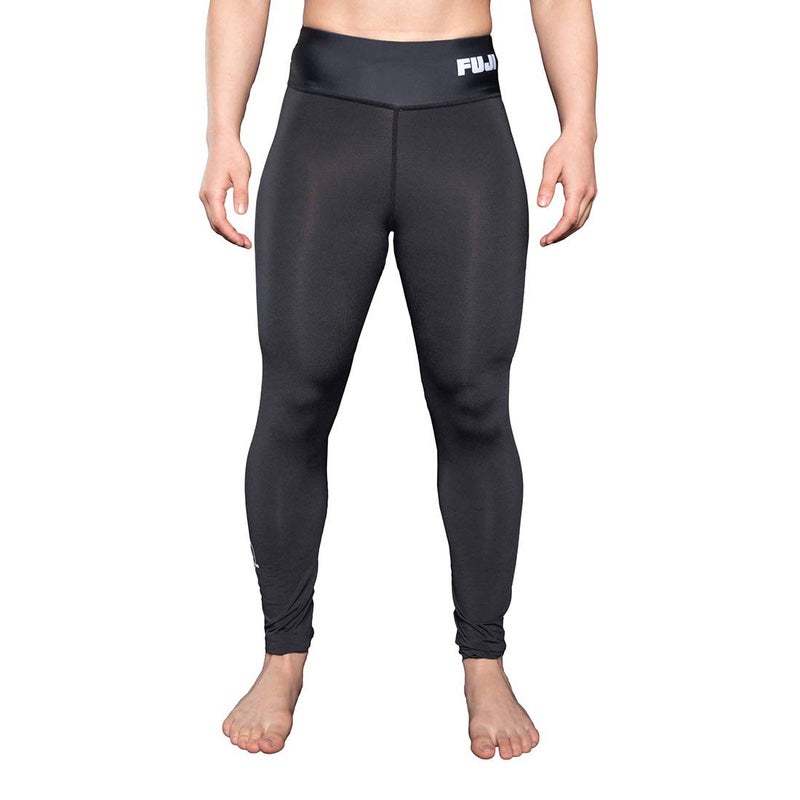 FUJI Womens Baseline V2 Jiu Jitsu Spats Compression Pants, Black, WXS, Black, WXS - Image 1